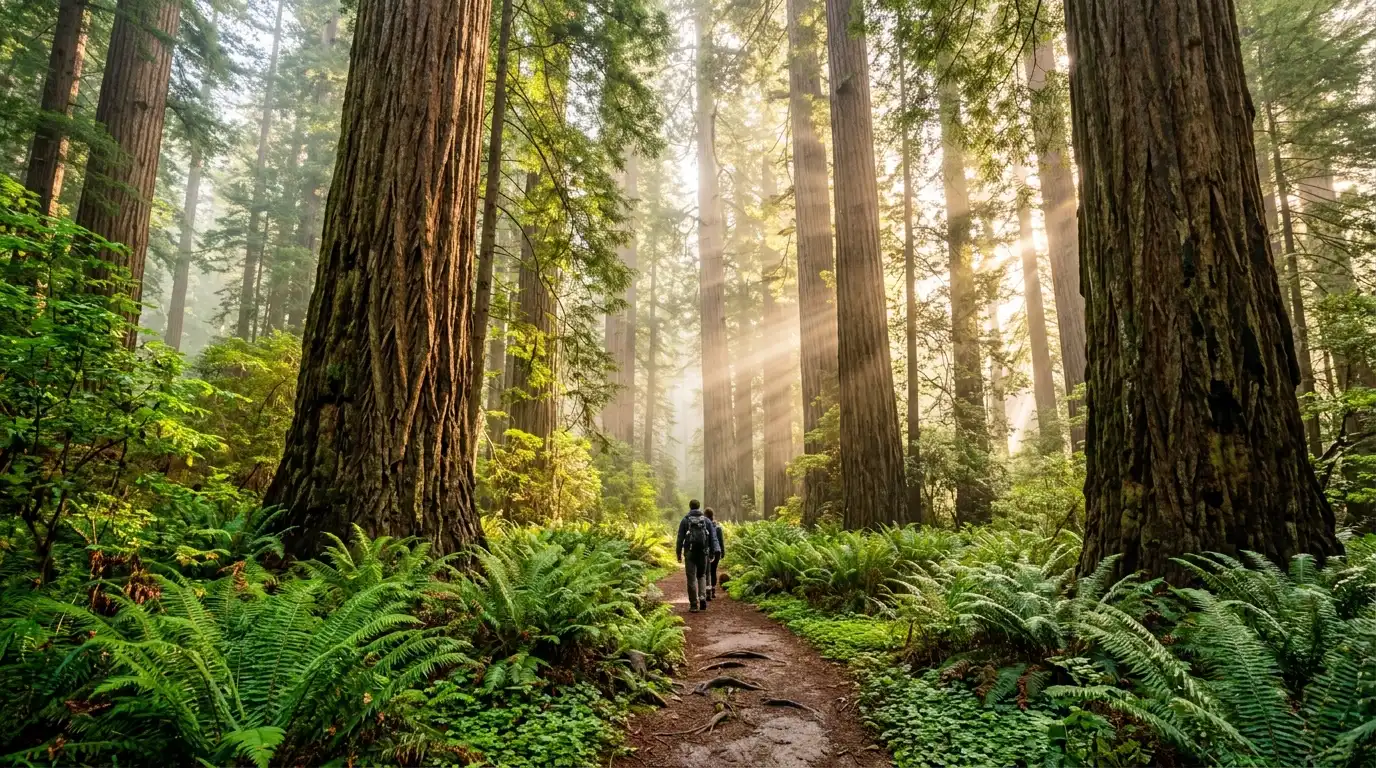 giant redwood forest northern california