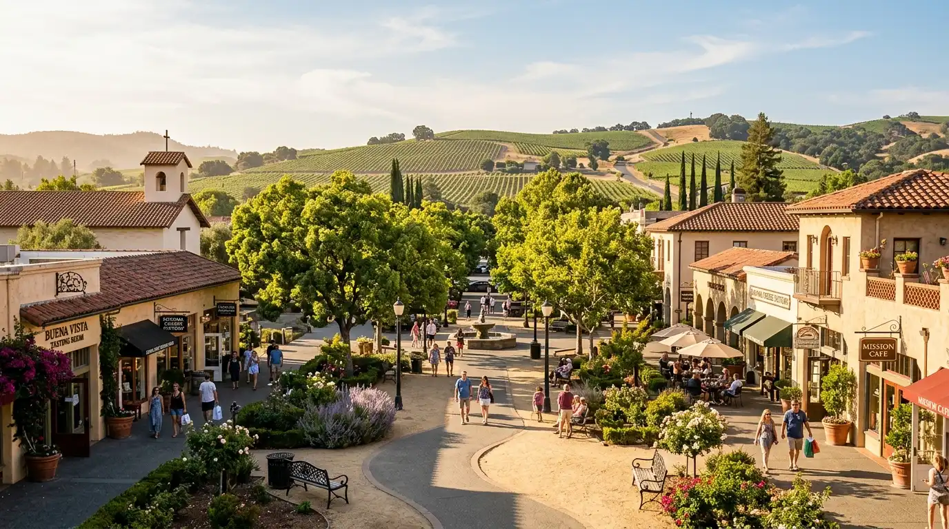 8 Charming Small Towns in California You Should Visit California wine country town