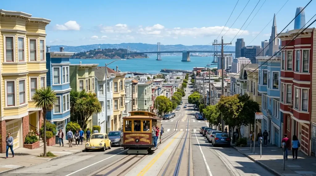 san francisco street victorian